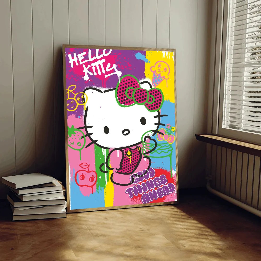 H-Hello-K-KittyS Classic Vintage Posters