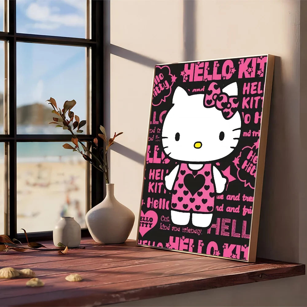 H-Hello-K-KittyS Classic Vintage Posters