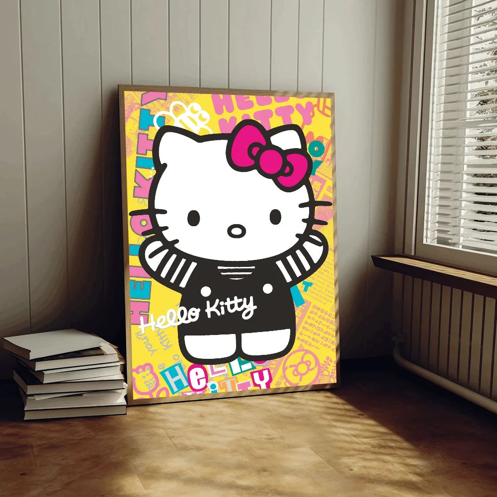 H-Hello-K-KittyS Classic Vintage Posters