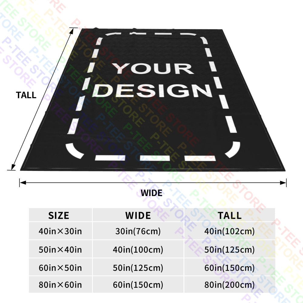 Personalized Customized Logo Blanket 3D Print Blanket