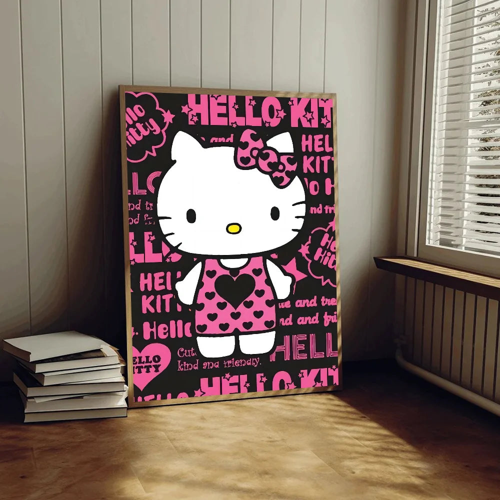 H-Hello-K-KittyS Classic Vintage Posters